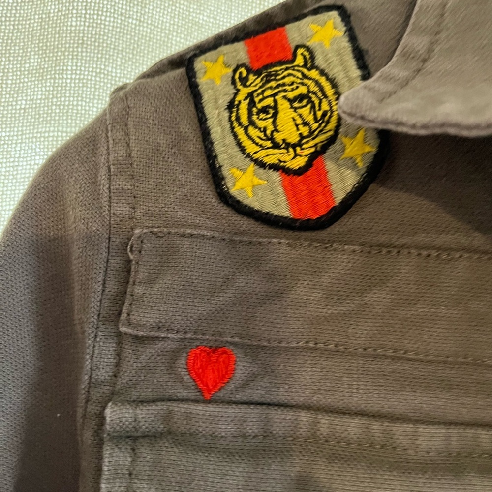 Chaser military style jacket Top XS